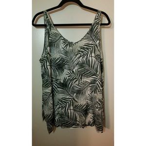 H&M Leaf Printed Tank